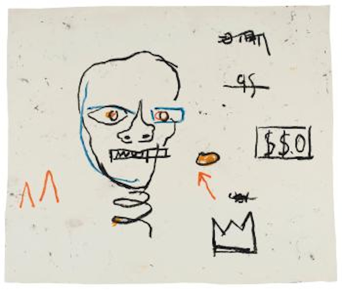 Head by Jean-Michel Basquiat