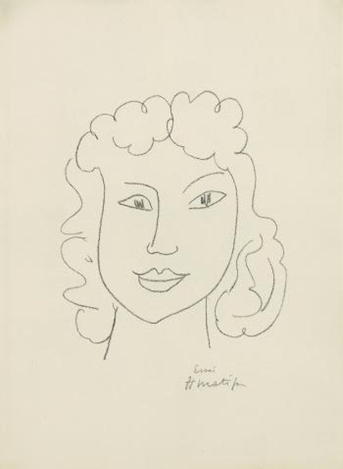 Tête de femme by Henri Matisse
