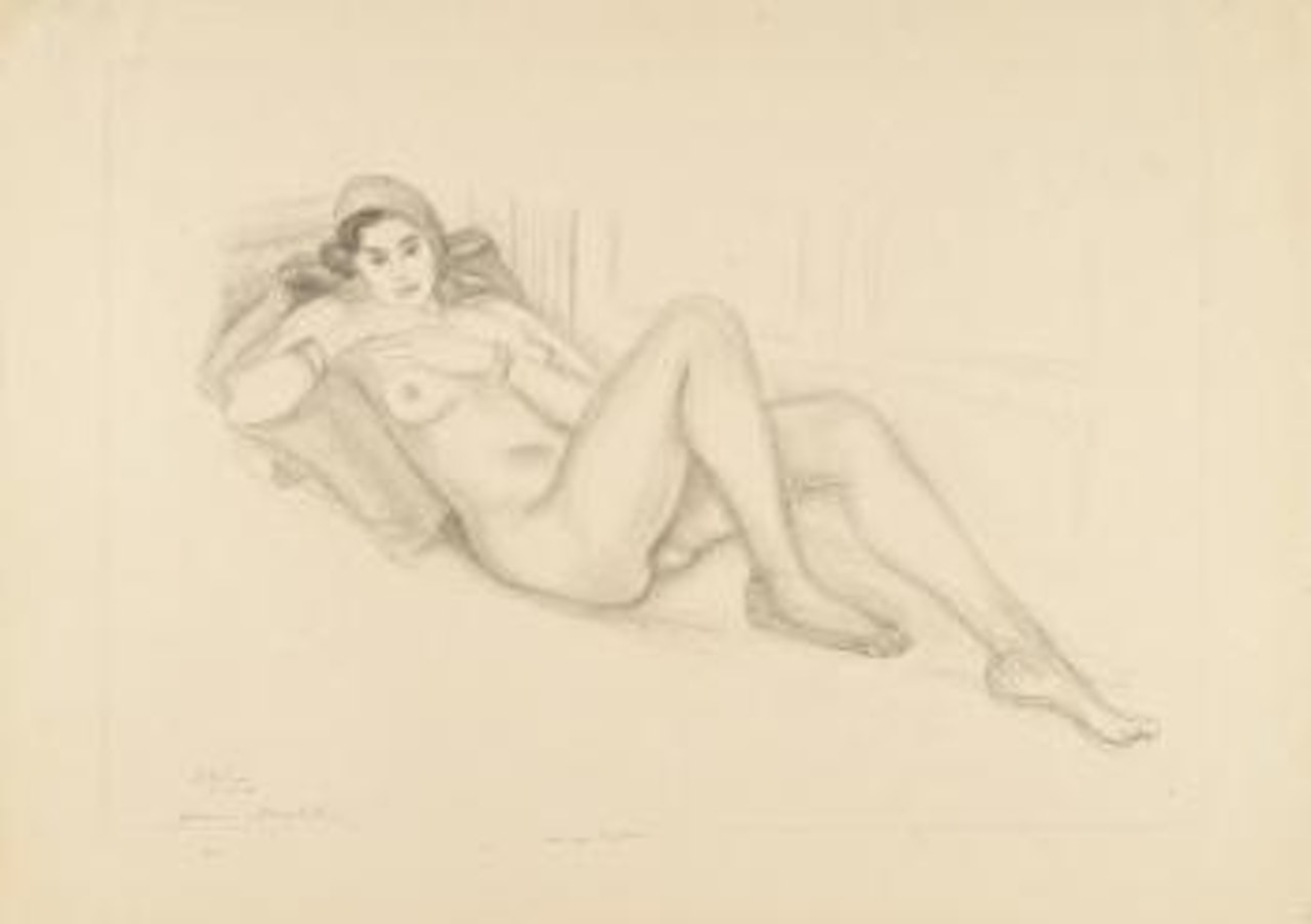 Nu  au  Turban by Henri Matisse