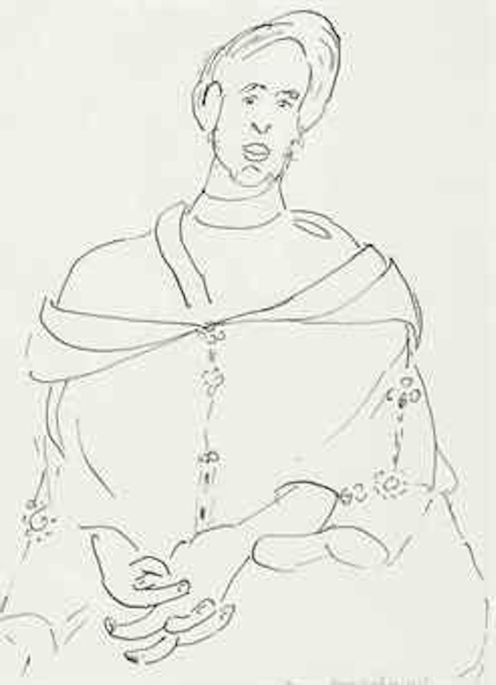 Marocain, de trois-quarts by Henri Matisse