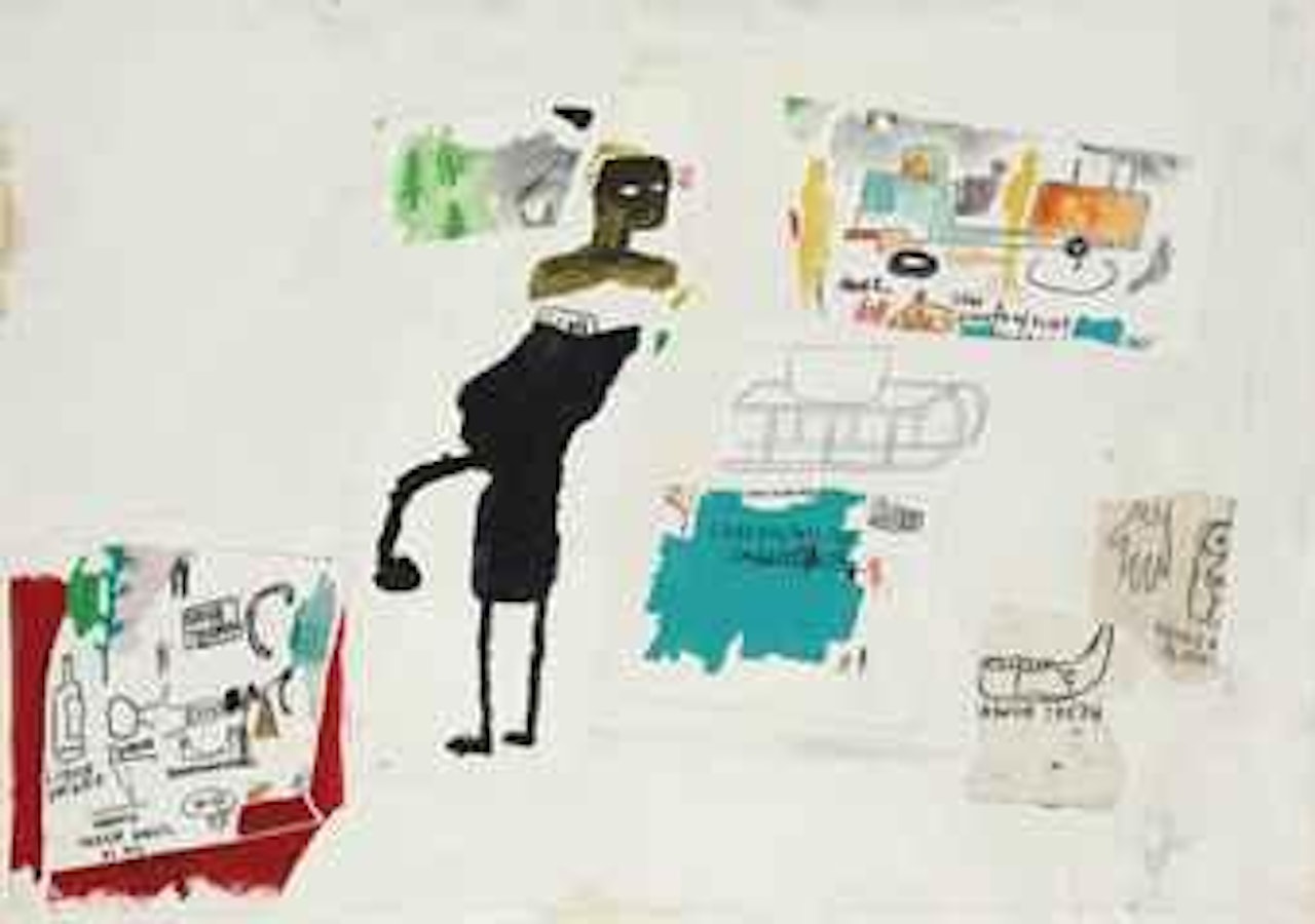 Rose Thorn by Jean-Michel Basquiat