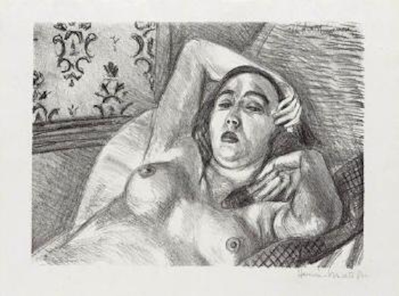 Le repos du modèle by Henri Matisse