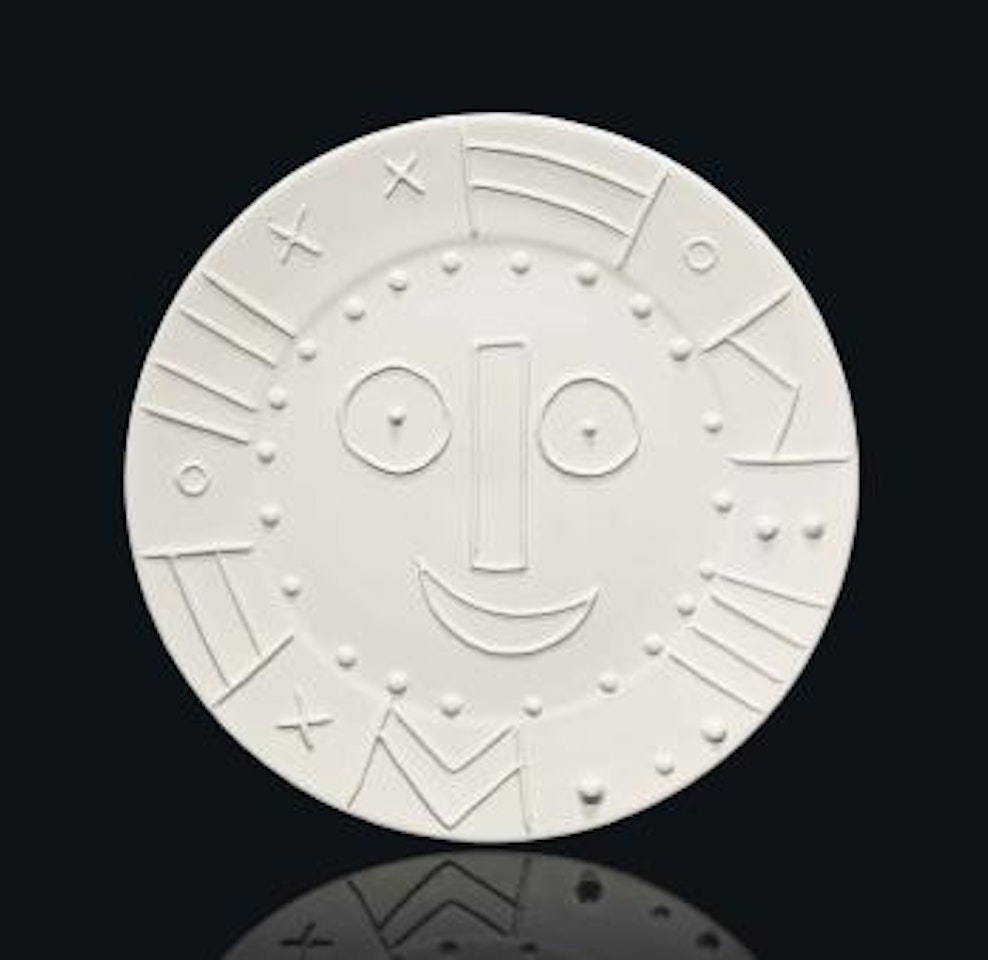 Tête en forme d'horloge by Pablo Picasso