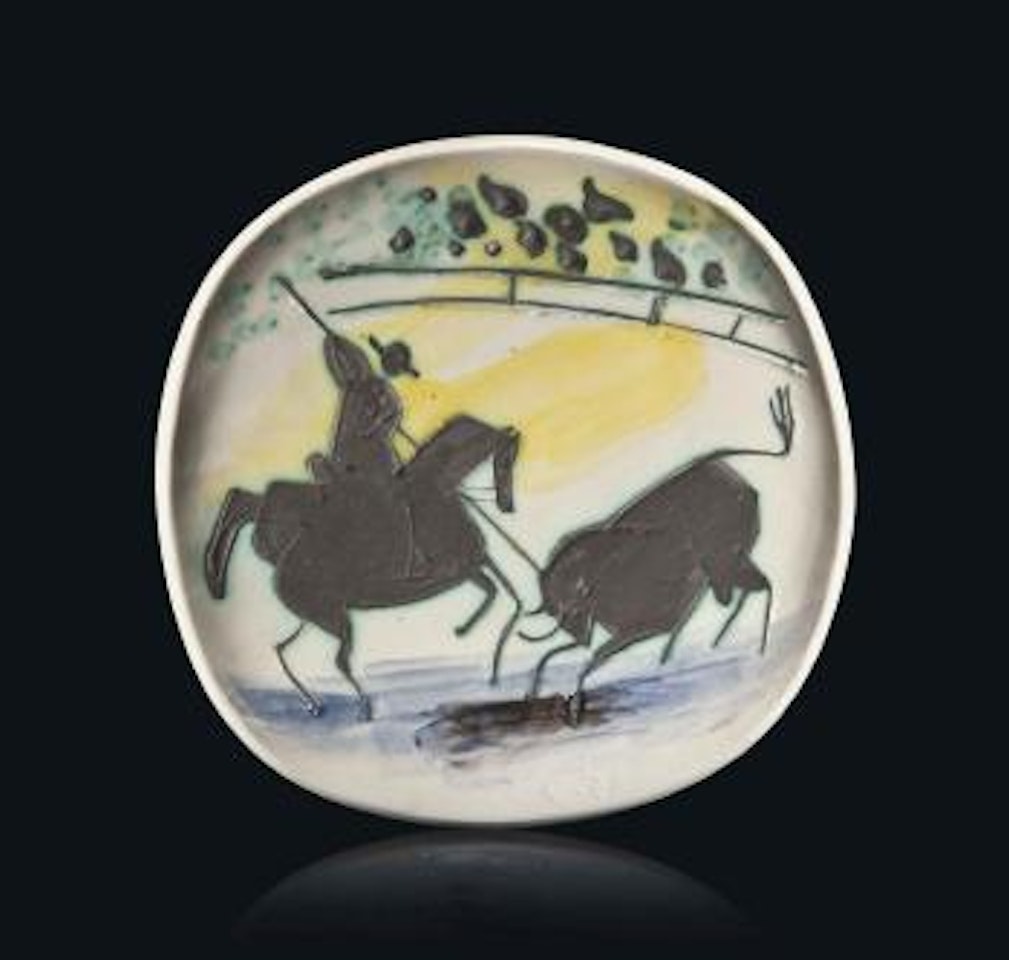 Picador et taureau by Pablo Picasso