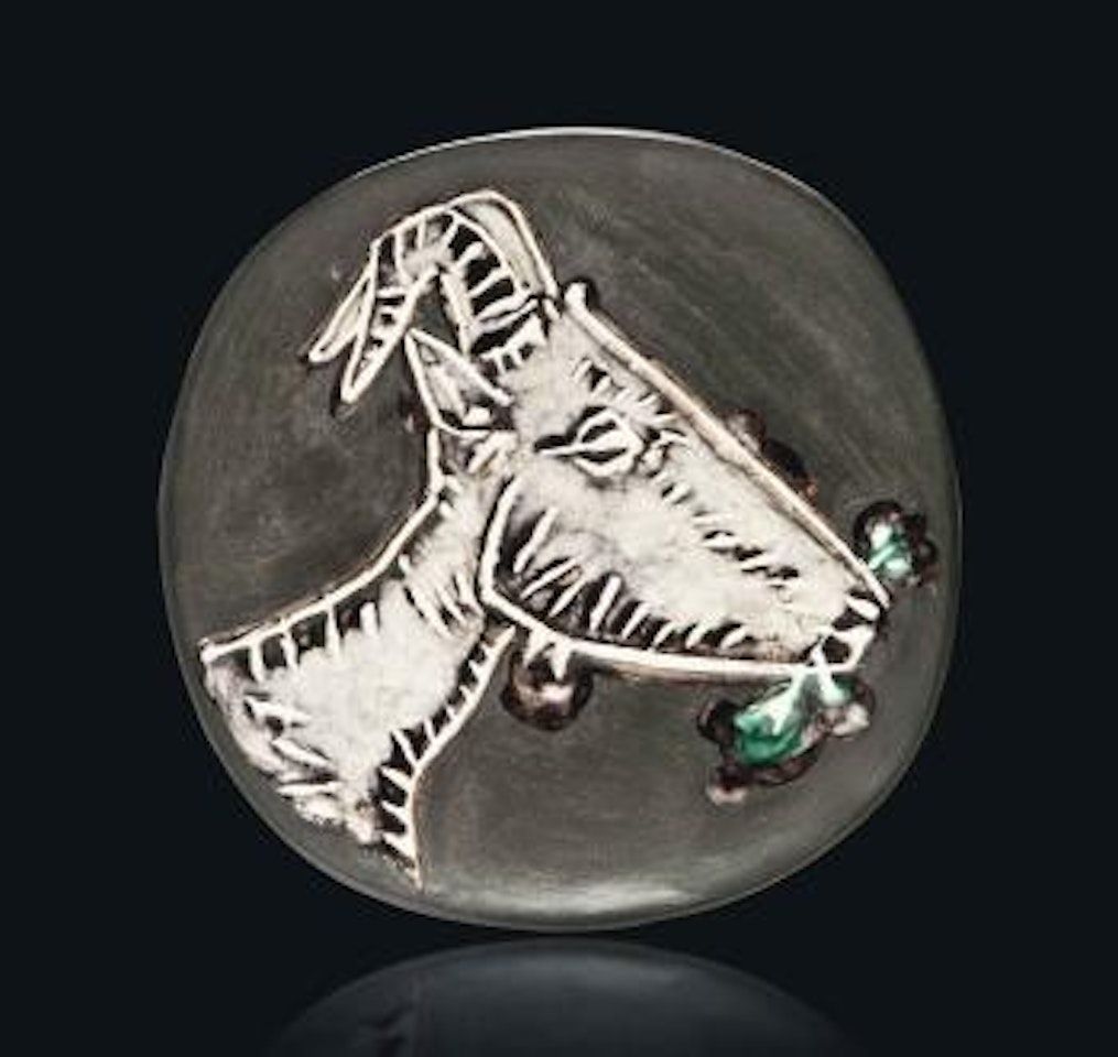 Tête de chèvre de profil by Pablo Picasso