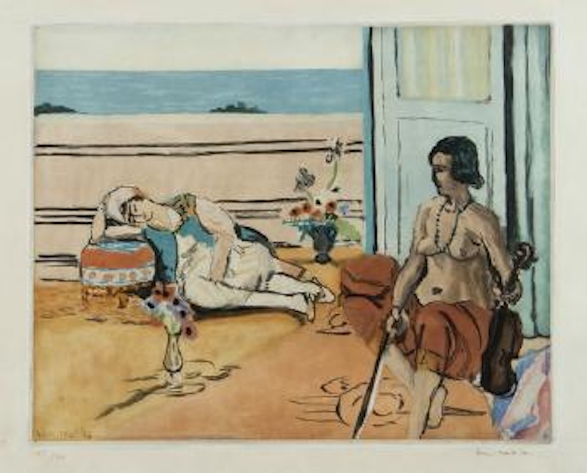Odalisque sur la Terrasse by Henri Matisse