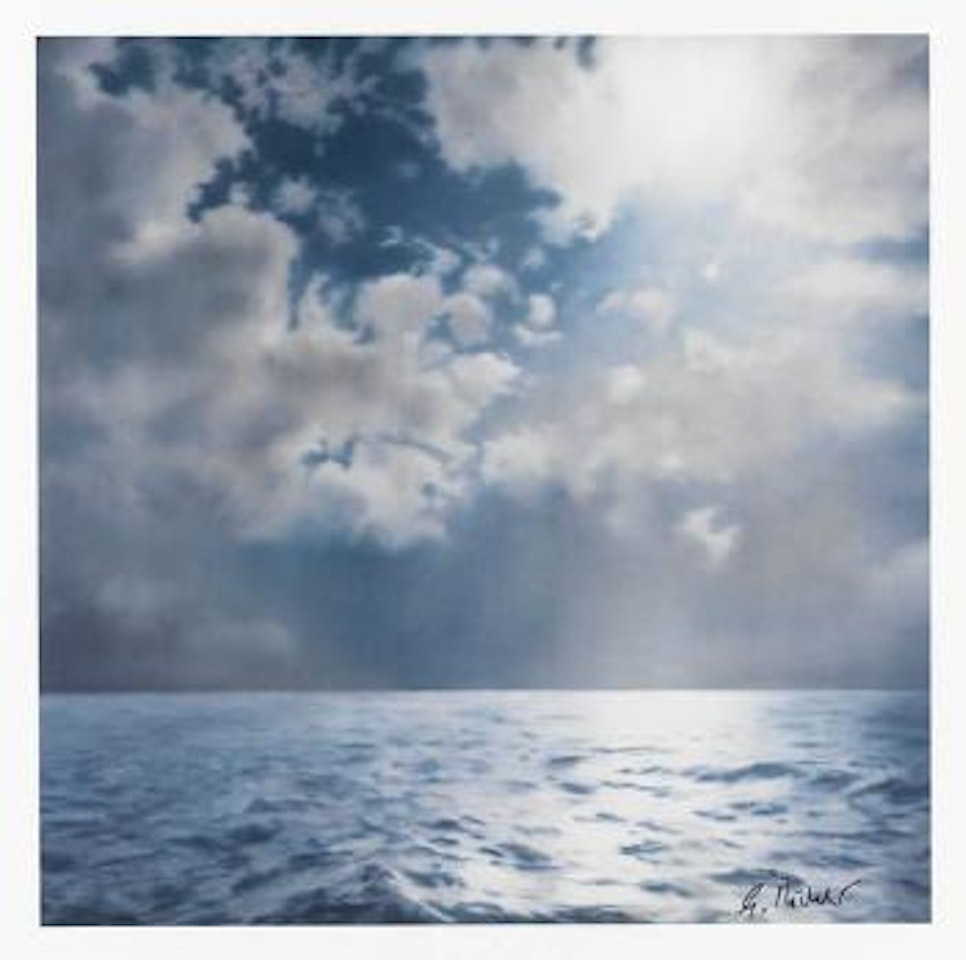 Seestück (Gegenlicht) by Gerhard Richter