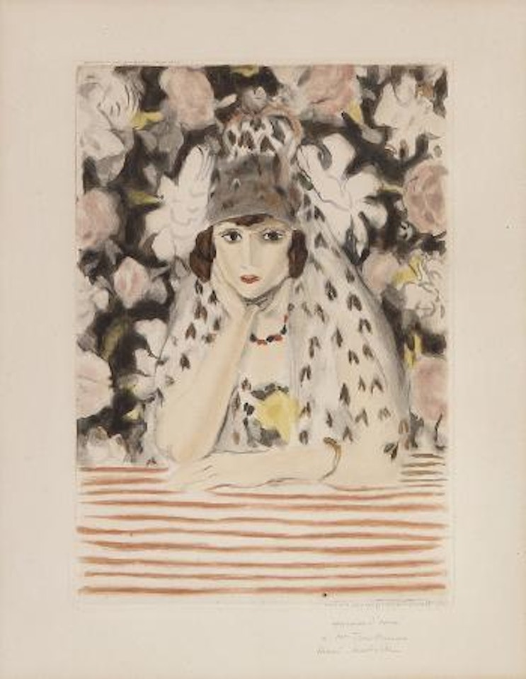 Espagnole à la mantille by Henri Matisse
