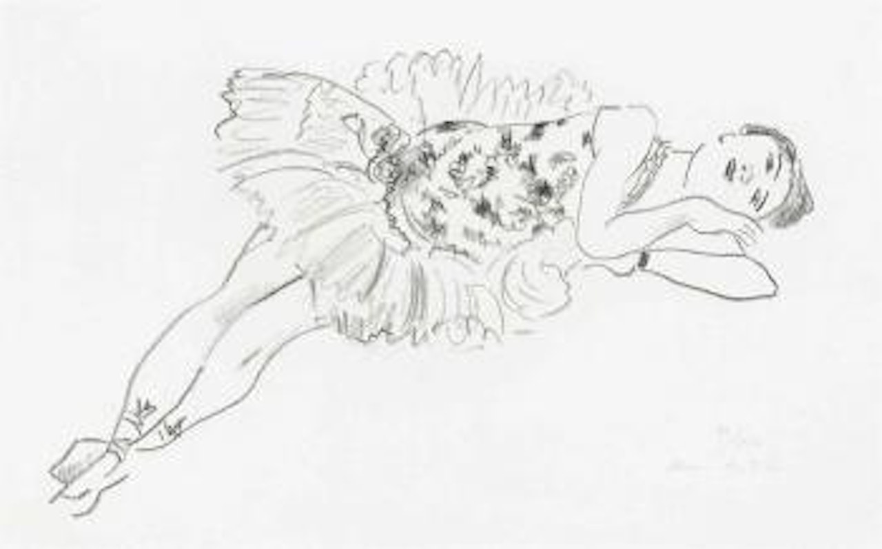 Danseuse Etendue, from: Dix Danseuses (D-M 488) by Henri Matisse