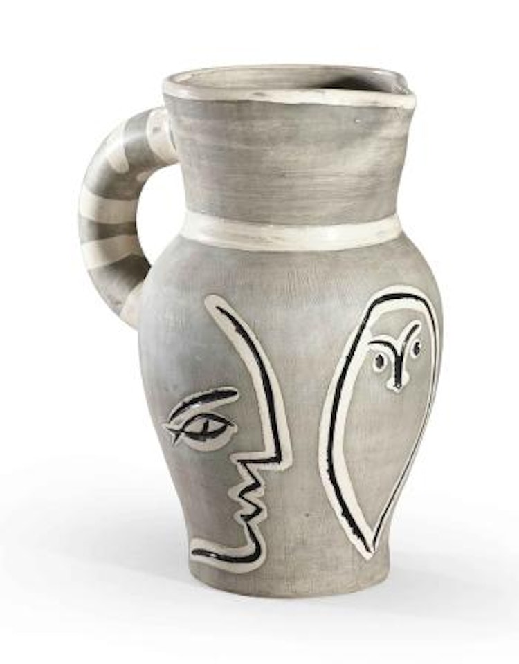 Pichet Gris GravÃ© (Gr 718; Ar 246) by Pablo Picasso