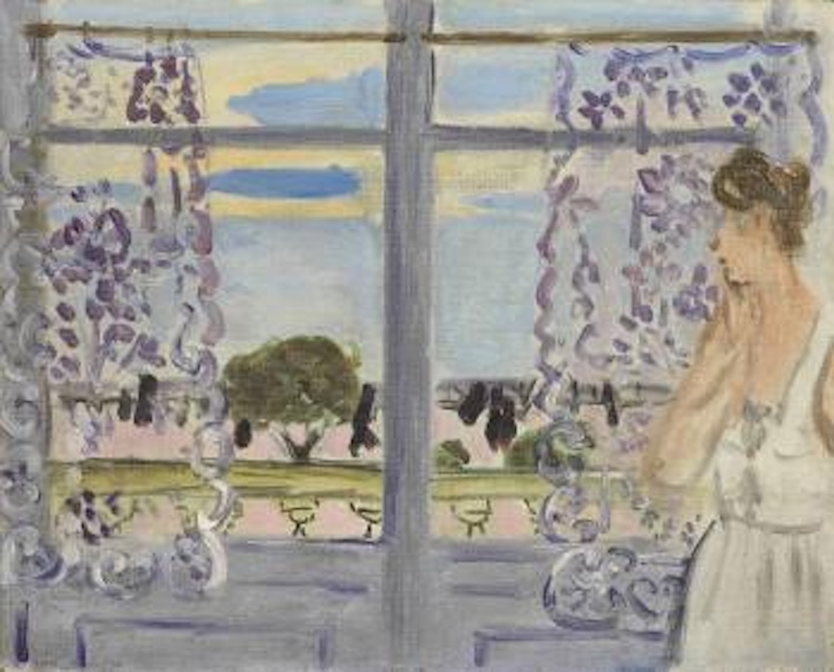 Femme auprès de la fenêtre by Henri Matisse