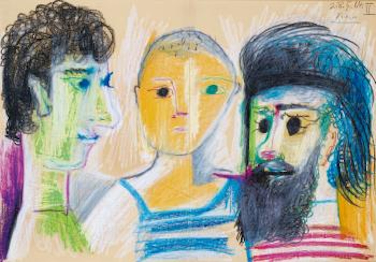 Trois Têtes by Pablo Picasso