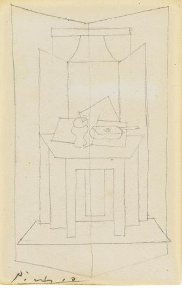 Nature Morte Devant La Fenêtre by Pablo Picasso