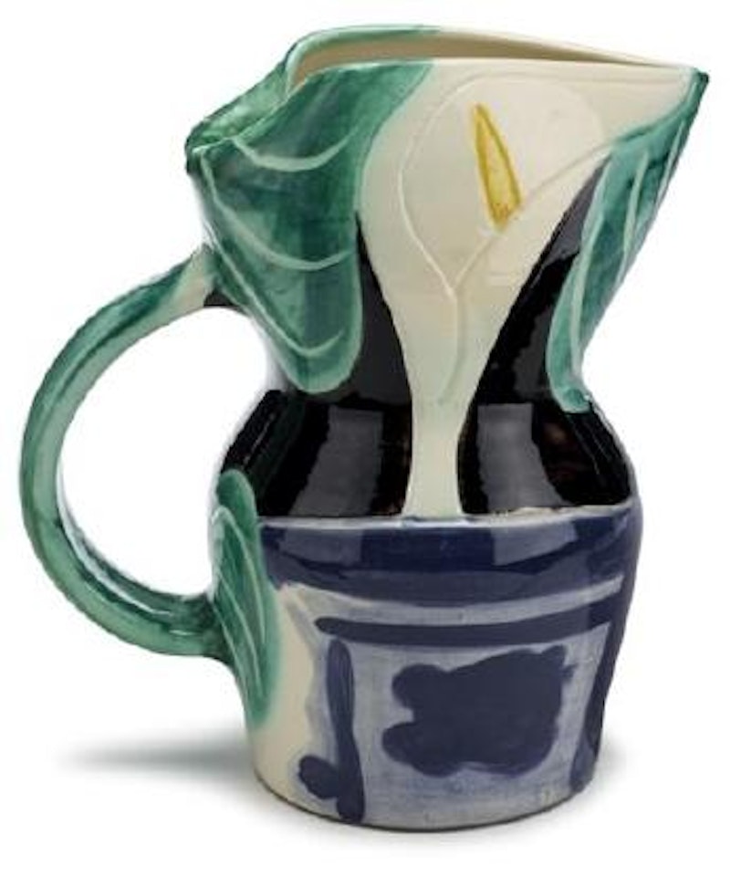 Pitcher with Arums by Pablo Picasso