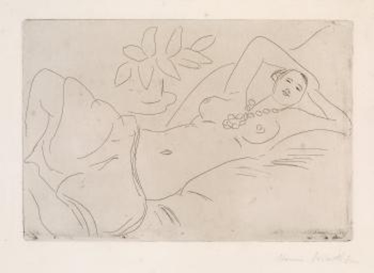 Odalisque couchée by Henri Matisse