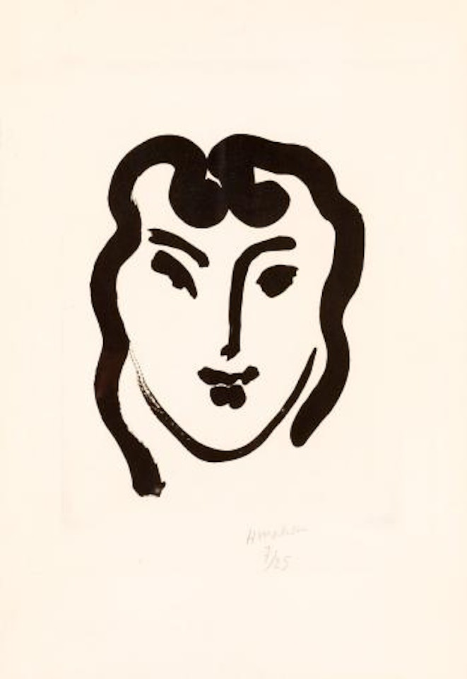 Patitcha souriante by Henri Matisse