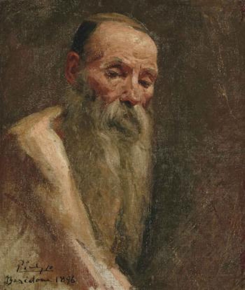 Portrait d'un vieillard by Pablo Picasso