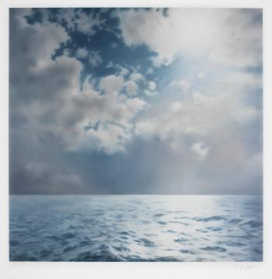 Seestuck (Gegenlicht) (Butin/Gronert 285) by Gerhard Richter