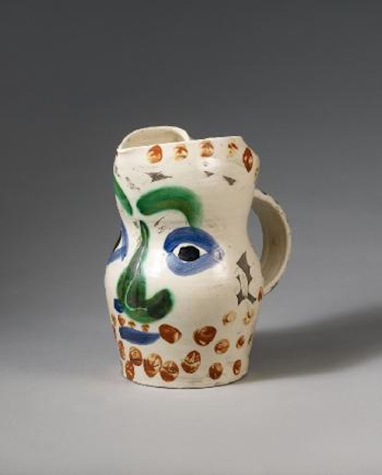 Visage Aux Points by Pablo Picasso