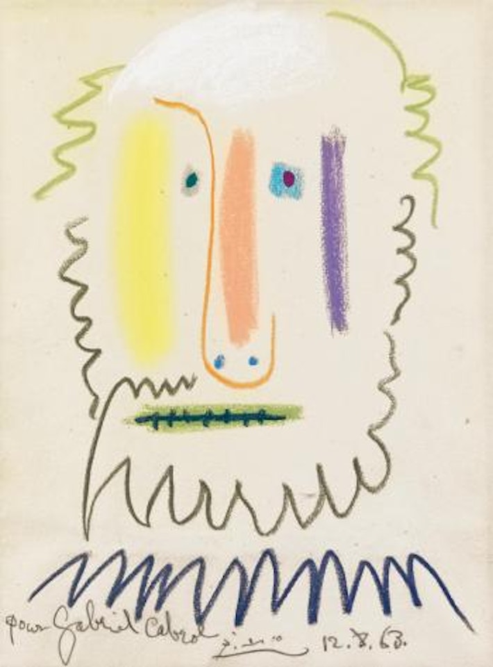 Tête d' Homme by Pablo Picasso