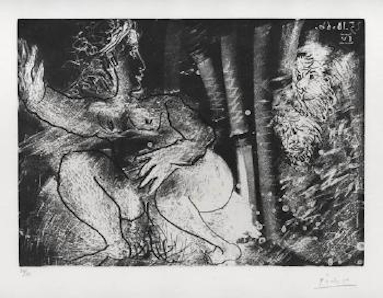Susanne et les Vieillards by Pablo Picasso