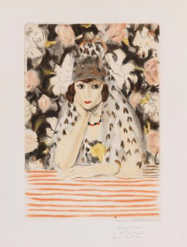 Espagnole à la mantille by Henri Matisse