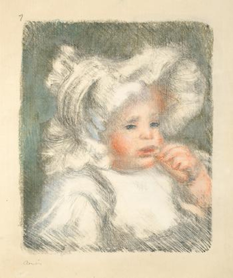L’Enfant au Biscuit (Jean Renoir) by Pierre-Auguste Renoir