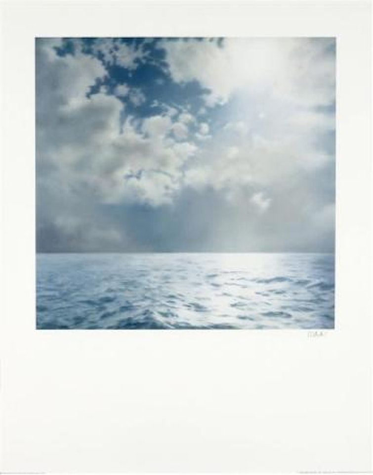 Seestück (Gegenlicht) by Gerhard Richter