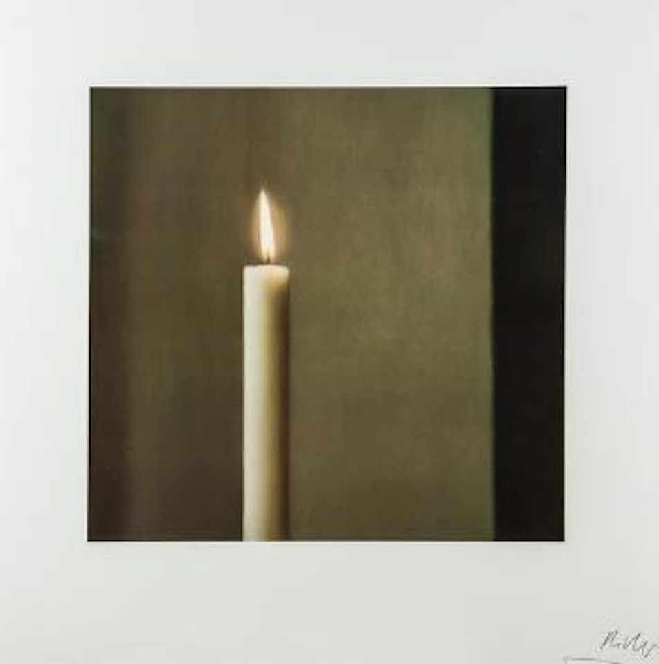 Kerze I (see b.56a) by Gerhard Richter