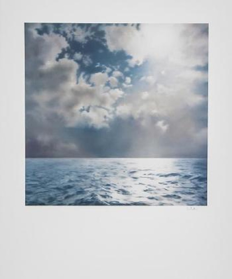 Seestück (Gegenlicht) by Gerhard Richter