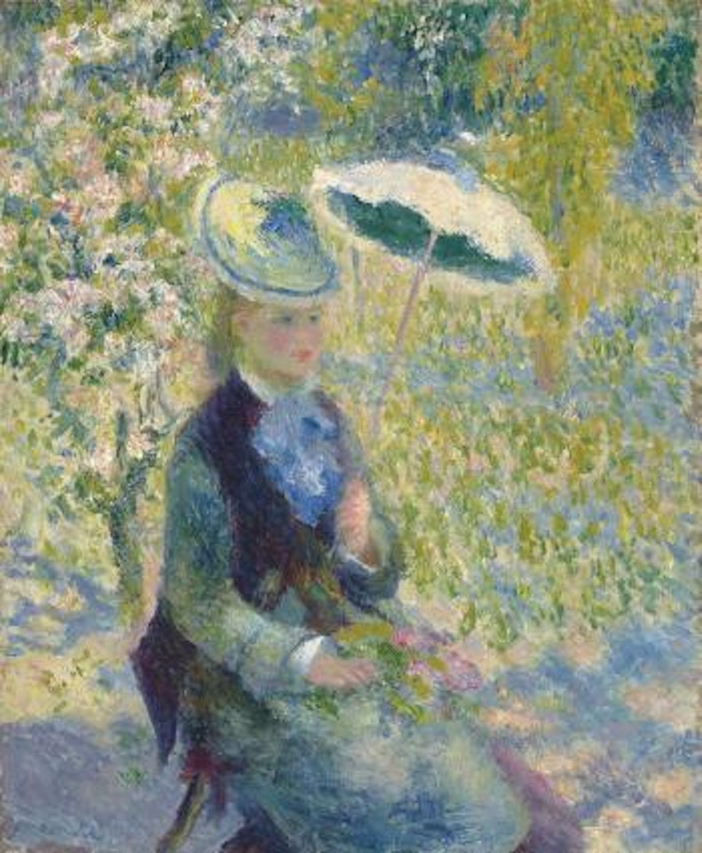 L'ombrelle by Pierre-Auguste Renoir