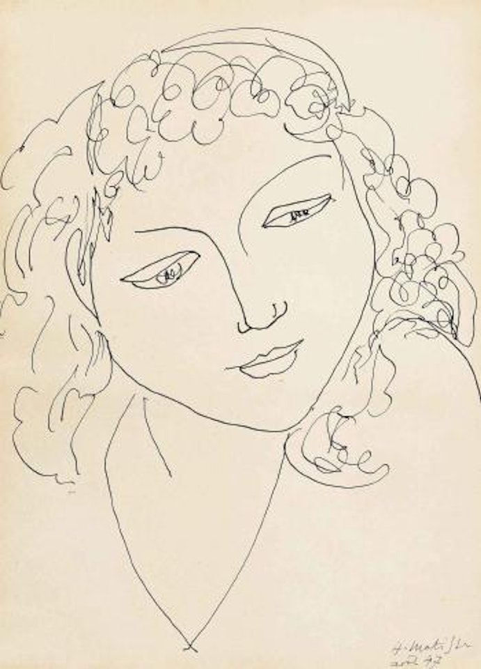 Jeune femme martiniquaise by Henri Matisse
