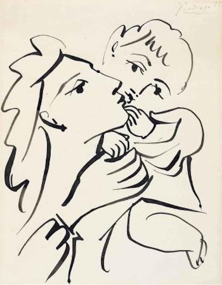 Mère et enfant by Pablo Picasso
