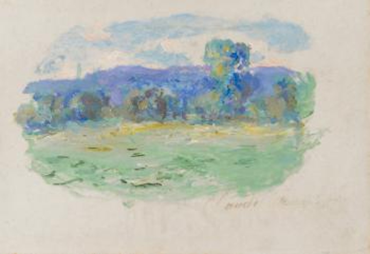 La Seine à Port-villez by Claude Monet