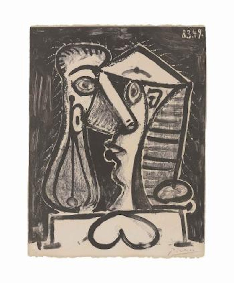 Figure composÃ©e II (B. 597; M. 166) by Pablo Picasso
