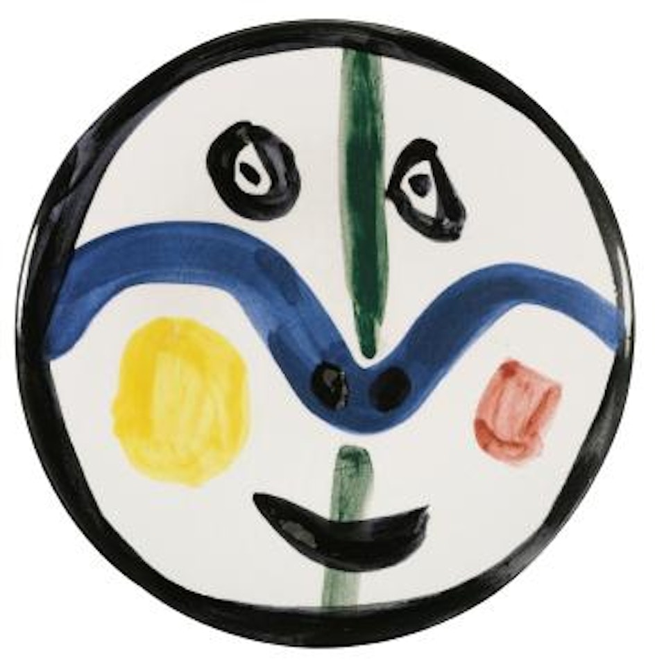 Visage No. 0 (a. r. 458) by Pablo Picasso