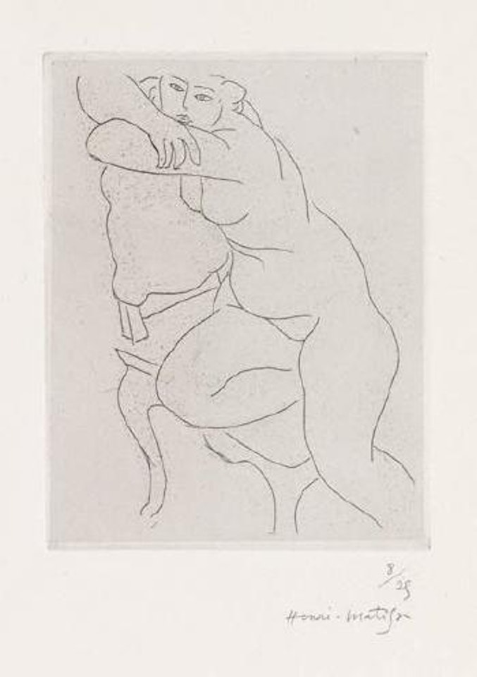 Nu au Fauteuil by Henri Matisse
