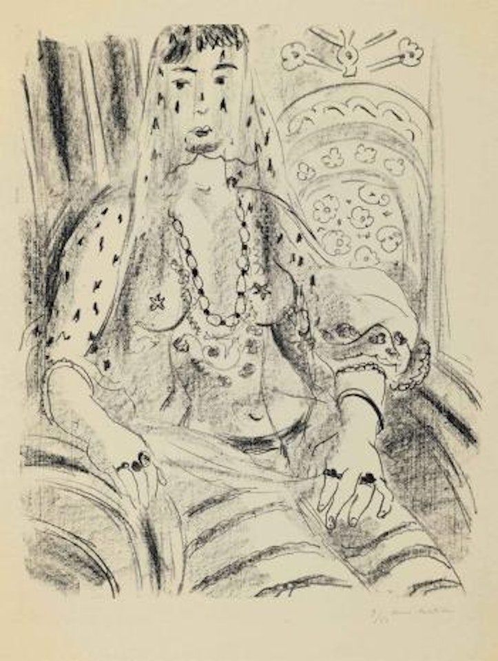Odalisque voilée (D 464) by Henri Matisse
