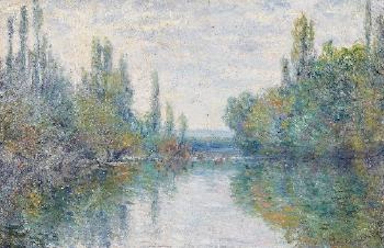 Un Bras de Seine près de Vétheuil by Claude Monet