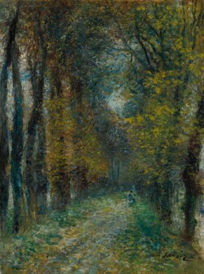 L'allée Couverte by Pierre-Auguste Renoir