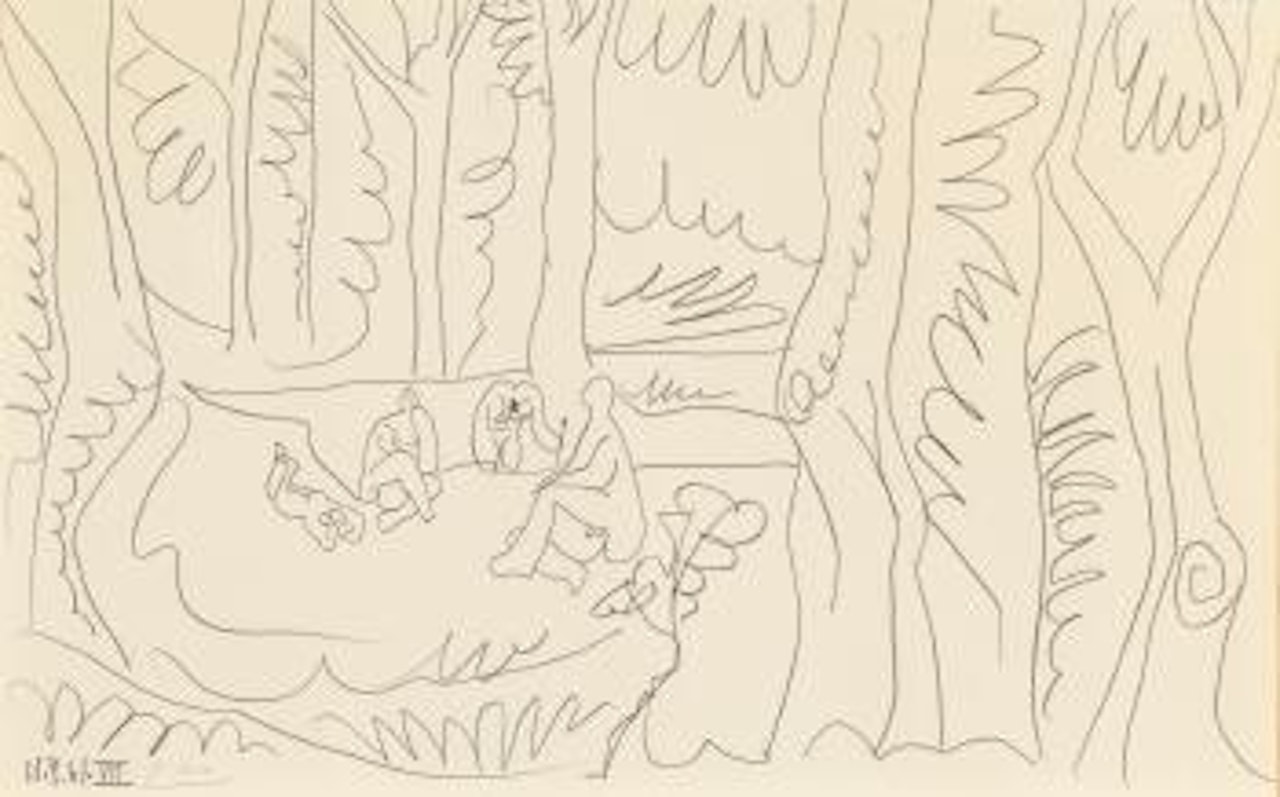 Les Déjeuners by Pablo Picasso
