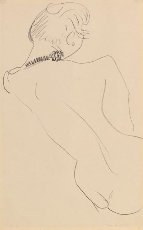 Nu De Dos by Henri Matisse