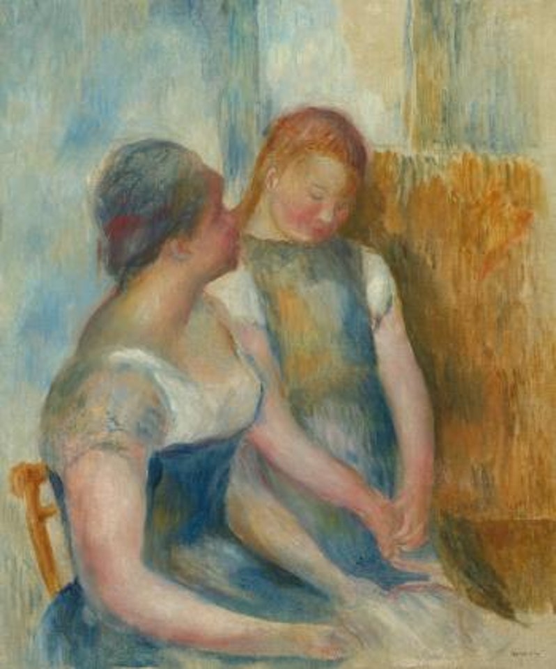 La Conversation by Pierre-Auguste Renoir