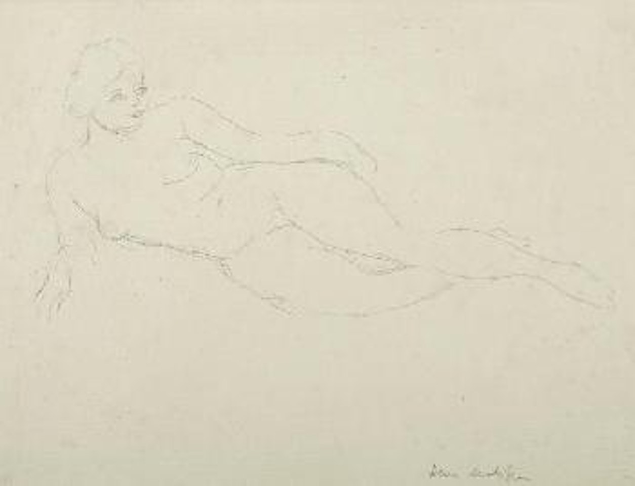 Nu allongé by Henri Matisse