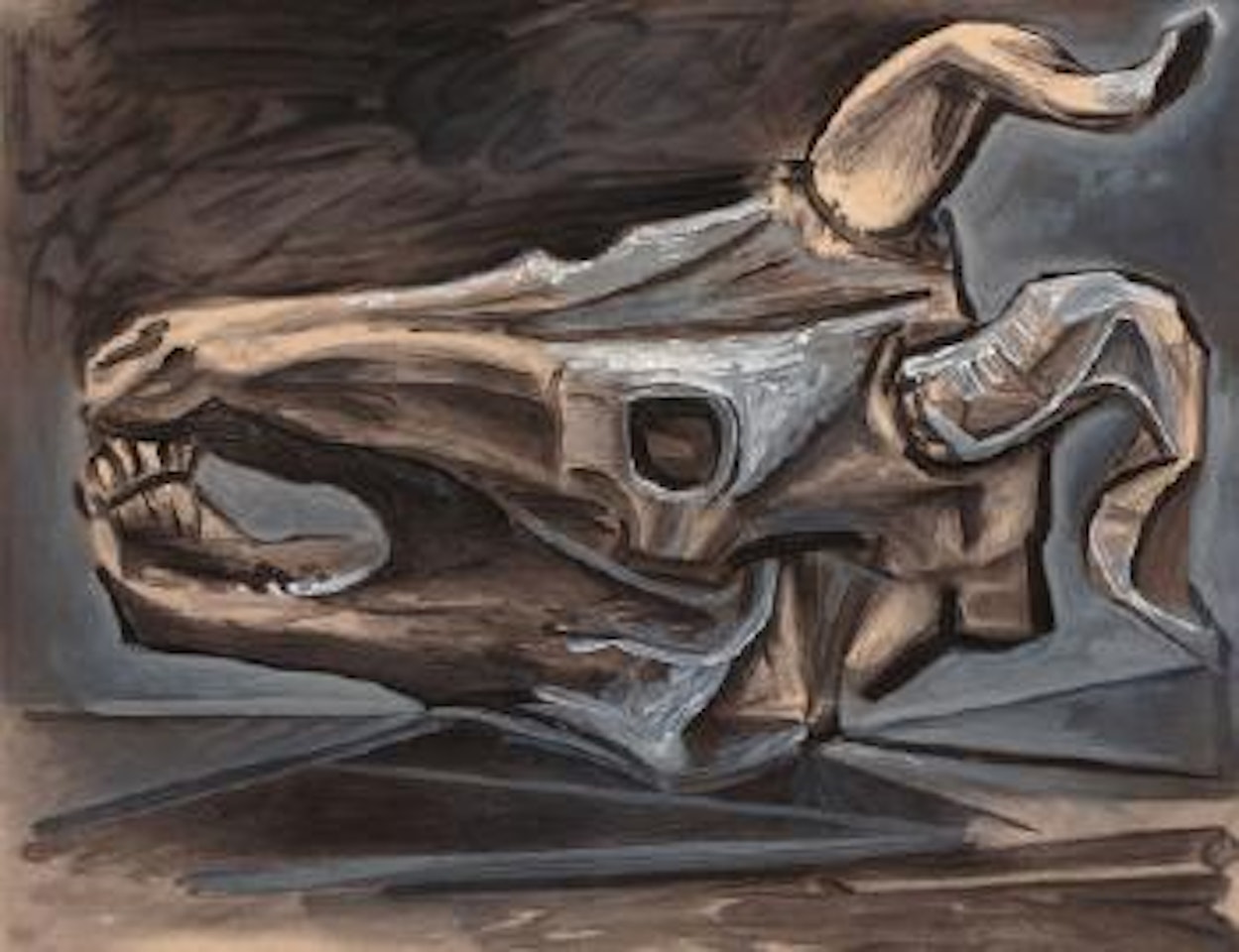 Le Crâne de Chèvre by Pablo Picasso
