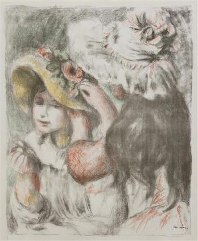Le chapeau epingle by Pierre-Auguste Renoir