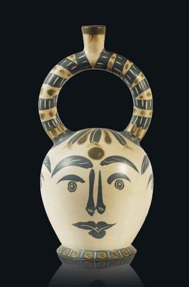 Aztec Vase With Four Faces (Ar 402) by Pablo Picasso