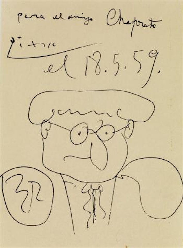 Portrait by Pablo Picasso