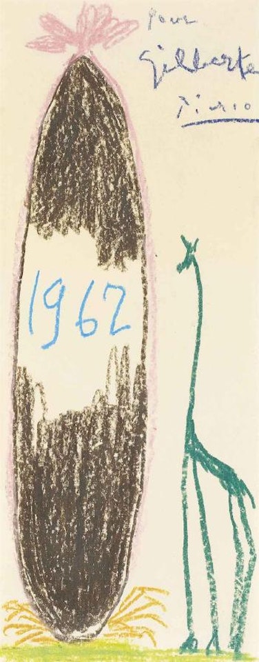 Giraffe et oeuf by Pablo Picasso