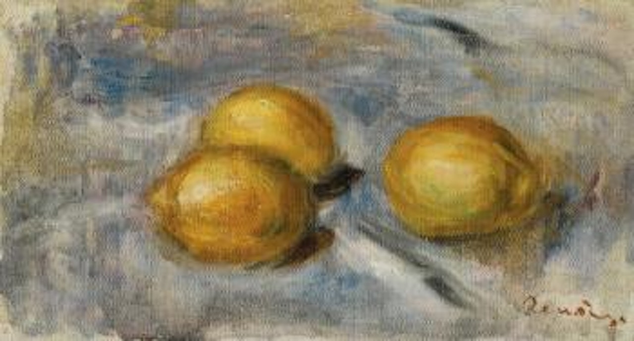 Nature Morte Aux Citrons by Pierre-Auguste Renoir